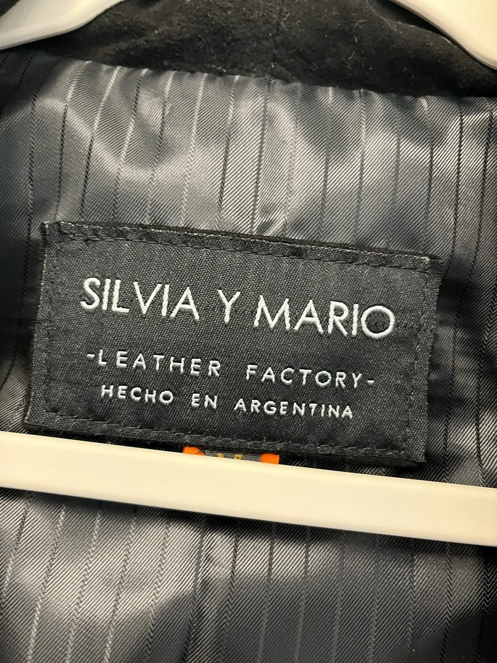Sylvia Y‎ Mario Black Suede Open-Front Cropped Jacket Sz. M
